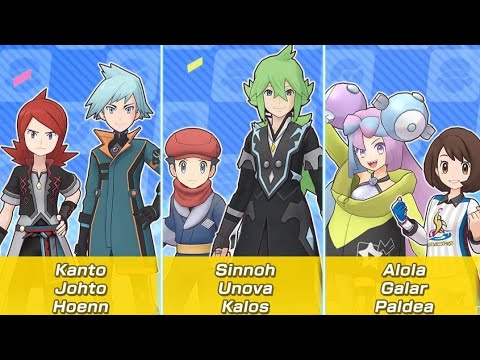 Pokemon Masters EX: Region Specific Select Pokefair Scout