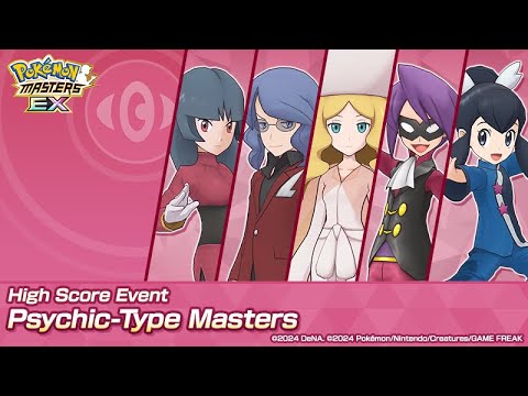 Pokemon Masters EX: High Score Event Psychic Type Masters 180K Completed (Season 5)