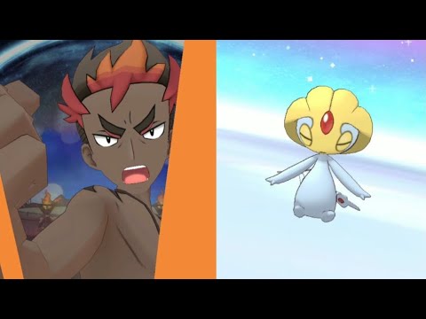 EX +4NRG Kiawe soloes the Uxie Legendary Arena [Pokemon Masters EX]