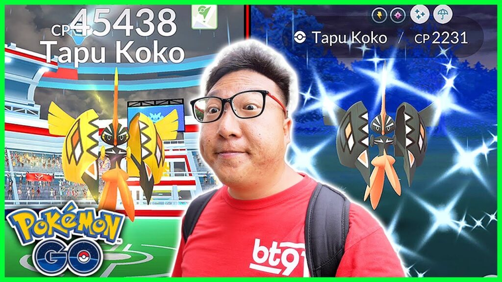 Shiny Tapu Koko Raid Hour in Pokemon GO