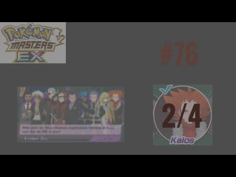 Pokemon Masters EX part 76 Kalos Villain Arc (2/4)