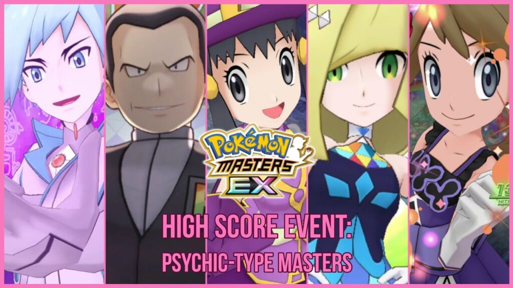 Psychic High Score Event Full Gameplay! 180K+ Points (Season 05) | Pokemon Masters EX