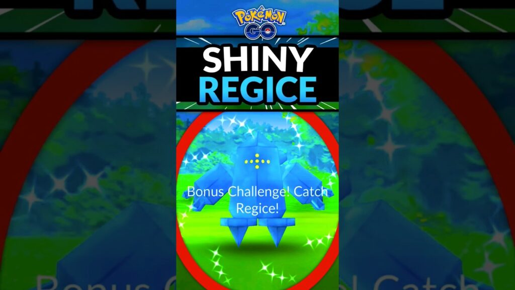 Getting a SHINY Regice!