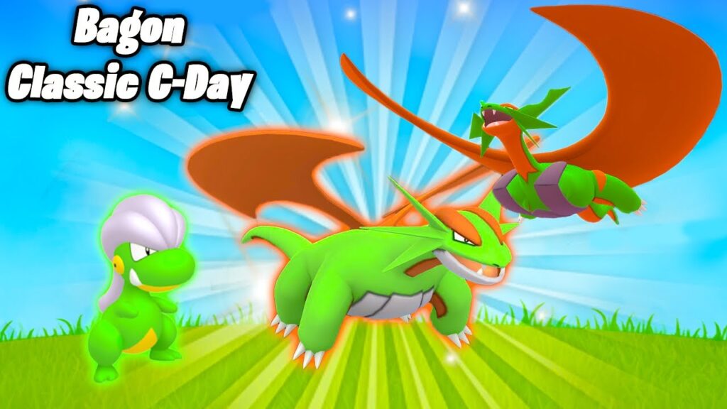 BAGON CLASSIC COMMUNITY DAY EVENT IN POKEMON GO! Shiny BOOSTED Bagon