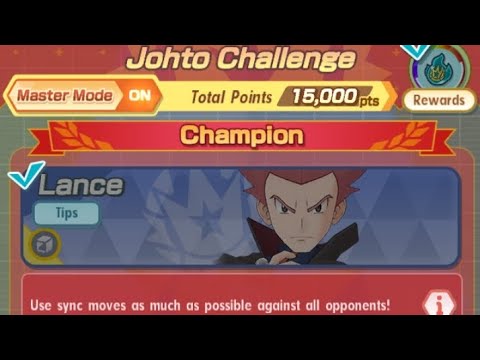 Pokemon Masters Ex : 15K Johto Pasio Champion Stadium - March 2024 Week 3