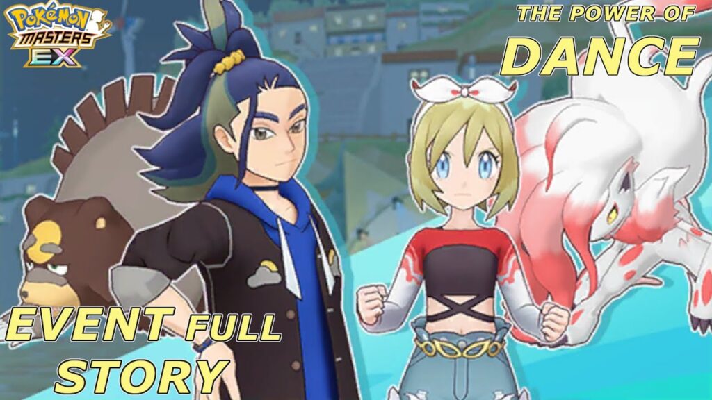 Pokemon Masters EX - The Power of Dance Hisui Costume Event FULL Story