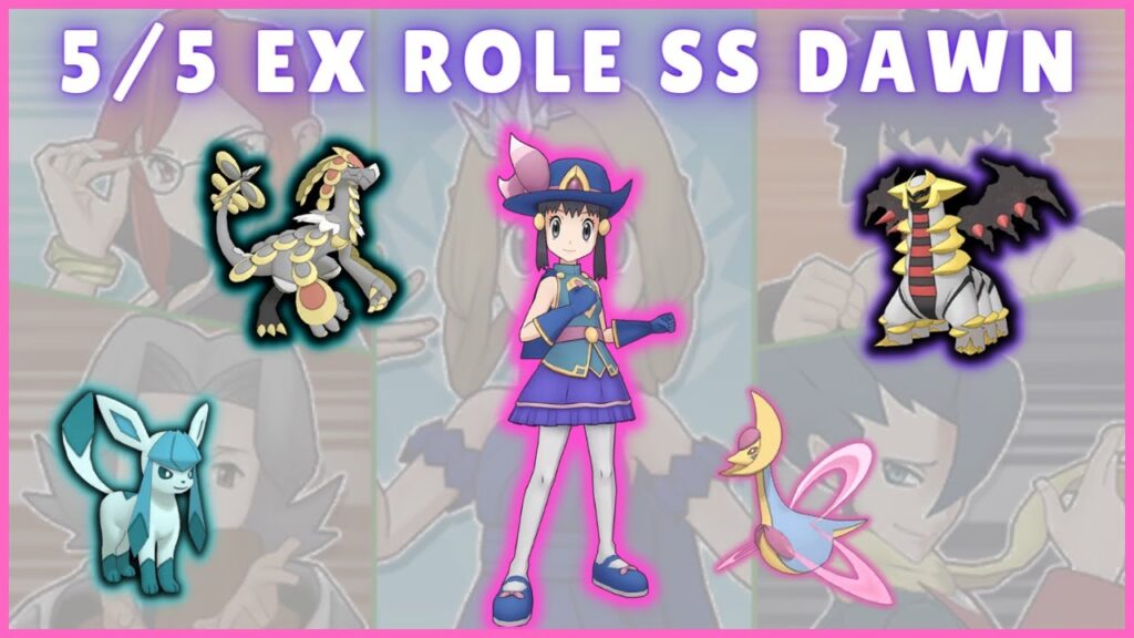 5/5 EX Role SS Dawn & Cresselia Showcase Vs CS Master Mode 3k Points | Pokemon Masters EX