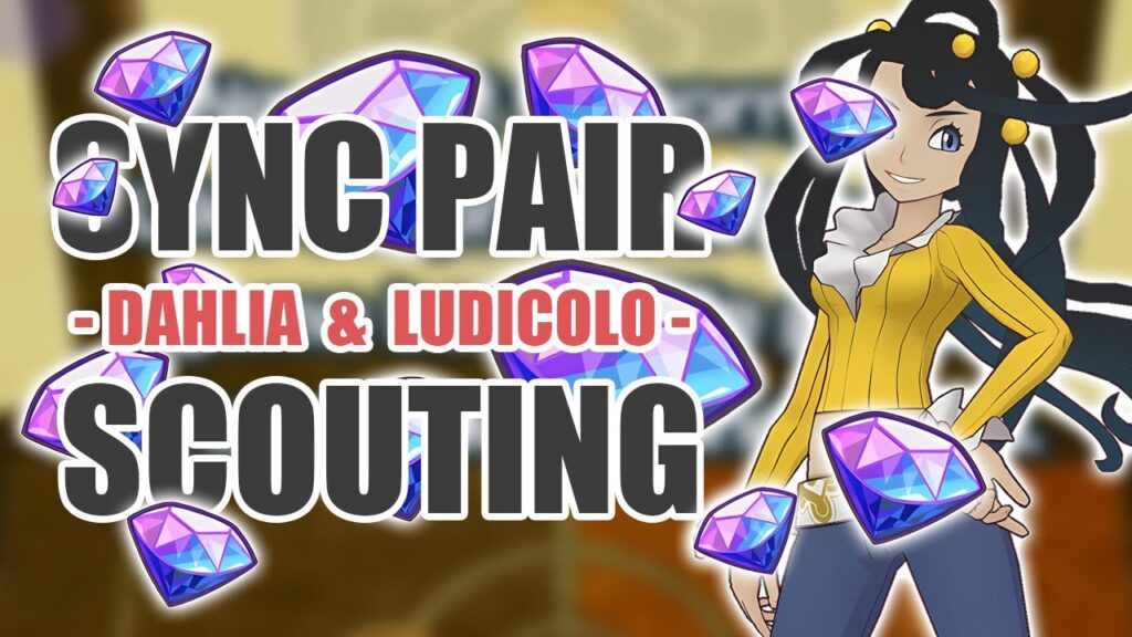 [Pokemon Masters EX] 5 COPIES IN 5 MULTIS..? | Sync Pair Scout - Dahlia & Ludicolo