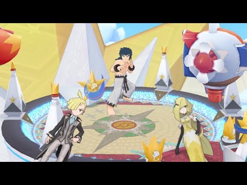 Lusamine kills Bruno with her loving laser light, Pokemon masters ex