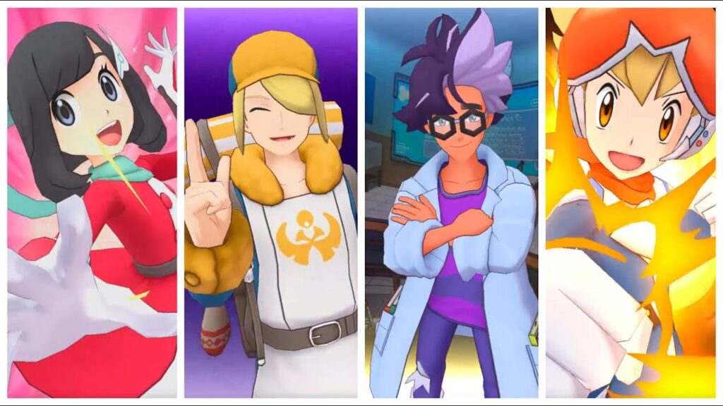 Pokemon Masters EX: April Datamine Sync Pair Sync Move Animation (Volo Is Here)