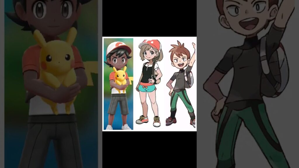 Titan And Kanto Companion's Main Teams #pokemon #anipoke #kantoregion #pikachu #shorts #fanfic