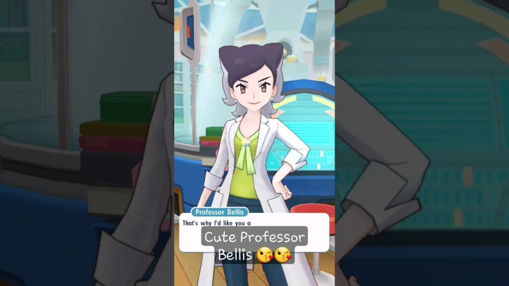 Cute Professor Bellis #pokemon #pokemonmasterex #pokemonmasters #professorBellis #legendsarceus