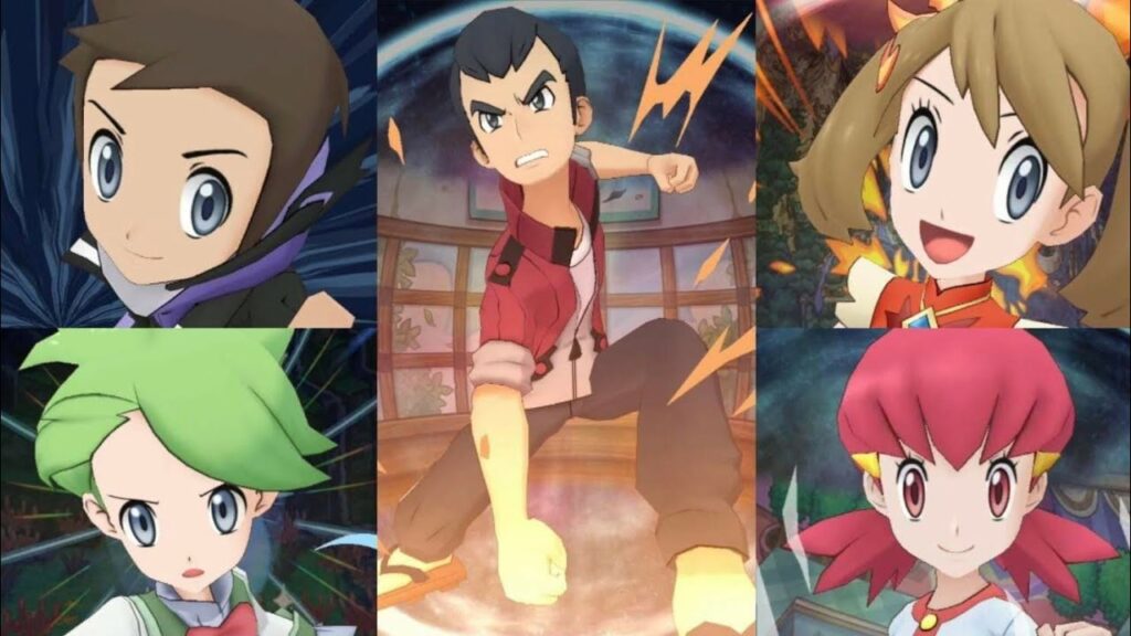 Balancing stages with Norman (Kanto Champion Stadium, Legendary Arenas) [Pokemon Masters EX]