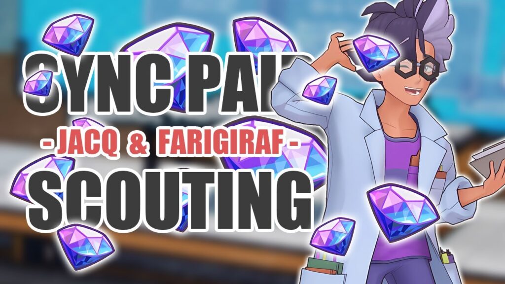 [Pokemon Masters EX] PLAYING WITH STATS NONSTOP | Sync Pair Scout - Jacq & Farigiraf