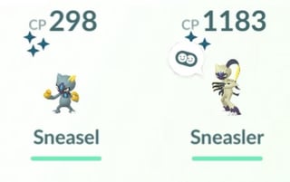 all my shiny full Evo lines!