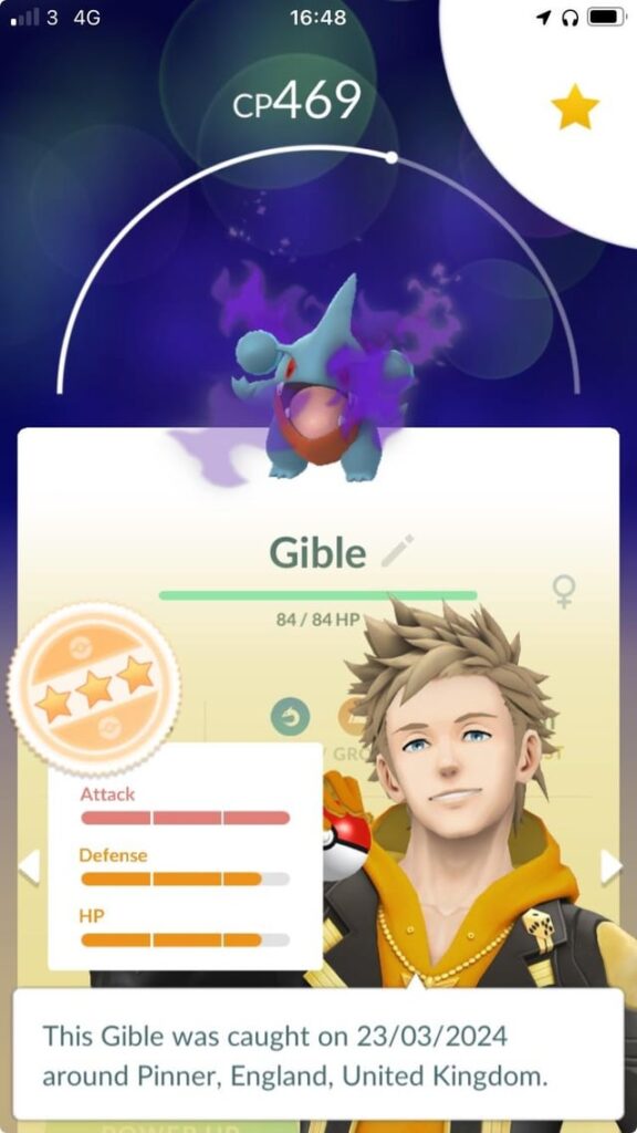 Should I max out my Shadow Gible, or just keep the Garchomp? I am not purifying.