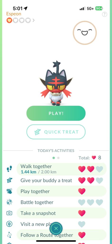 What the heck?! My eevee’s wearing the skin of a Litten!