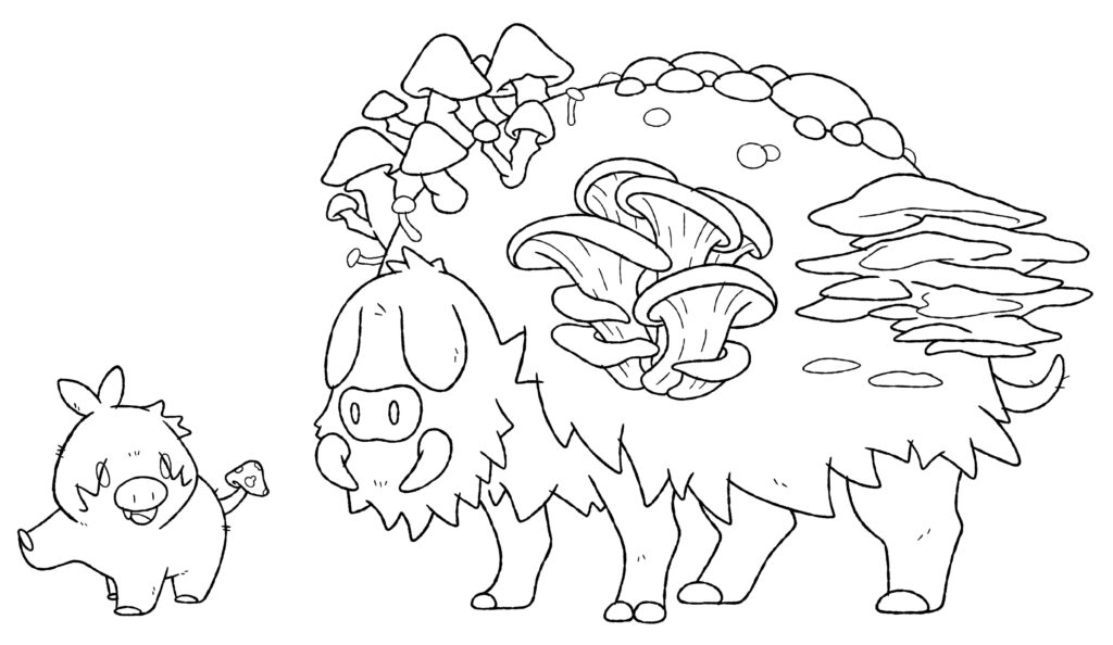 Funghog and Piglocybin