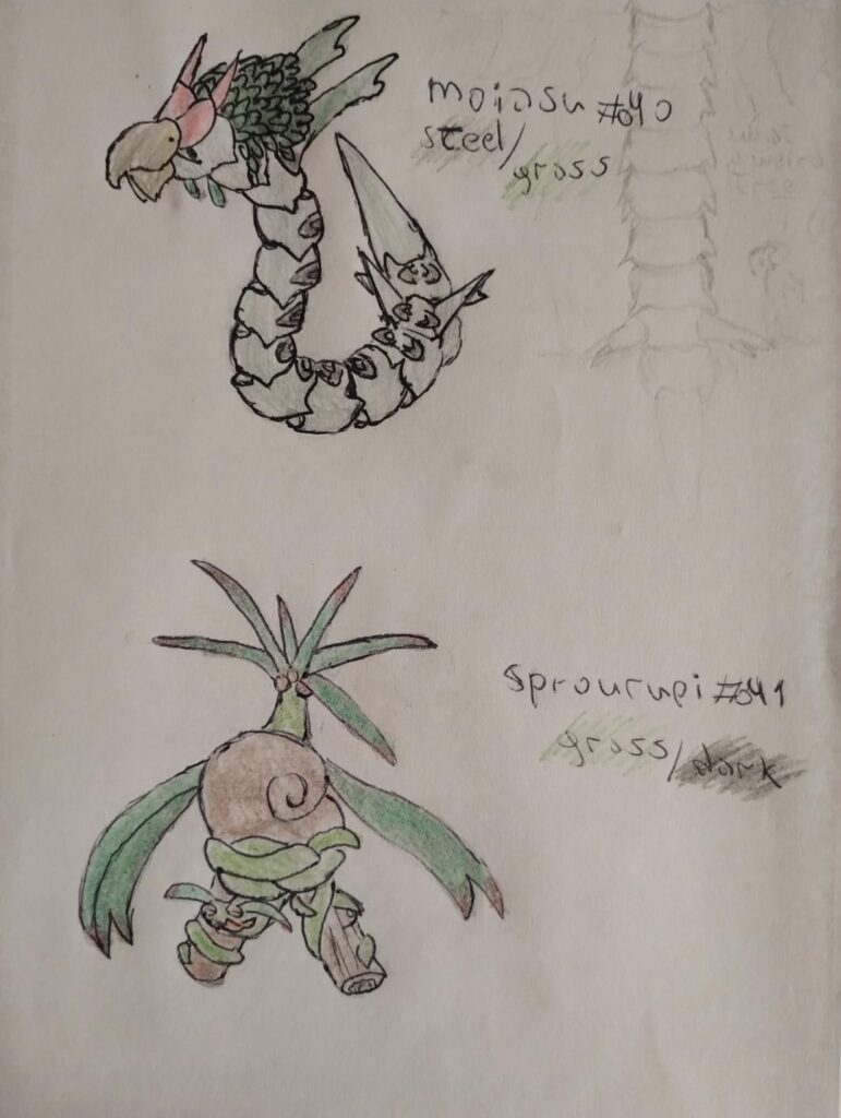 Quartet of mons based on Paraguayan myths.