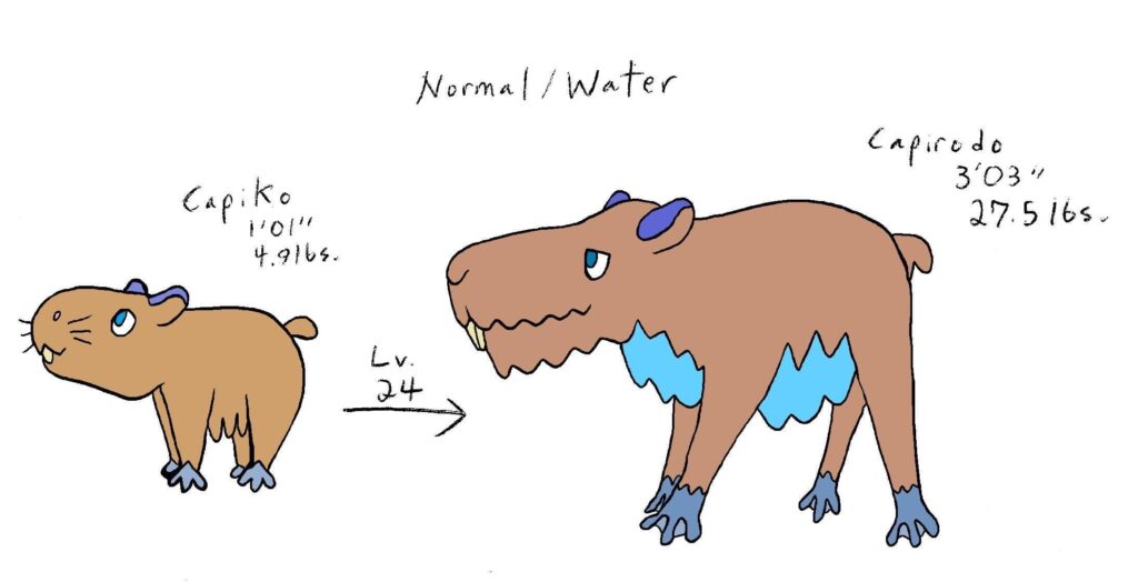 Capybara Fakemon