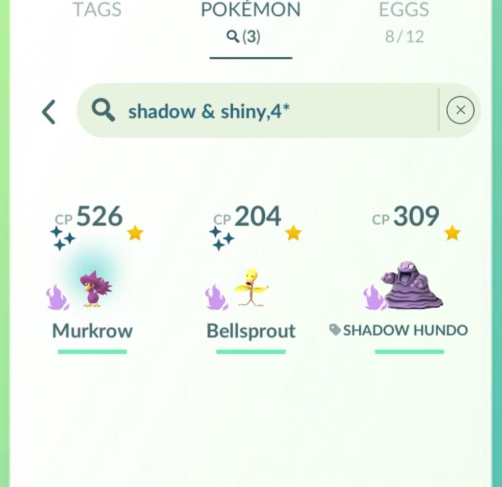 Wanted to flex my rare shadows