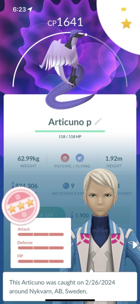 Was unsure if I should waste a Masterball