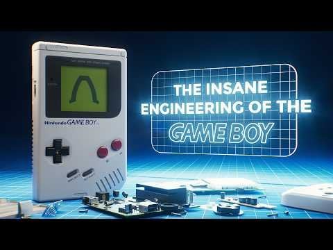 The Insane Engineering of the Gameboy - From one of my favorite yt channels, Real Engineering