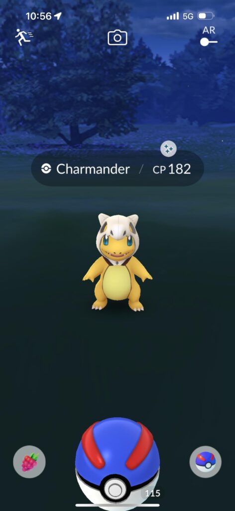 Weird spawn i got today?