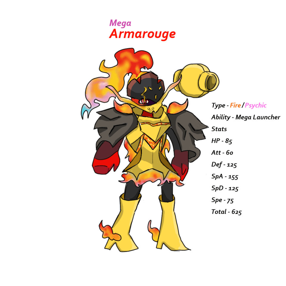 Mega Ceruledge and Mega Armarouge!