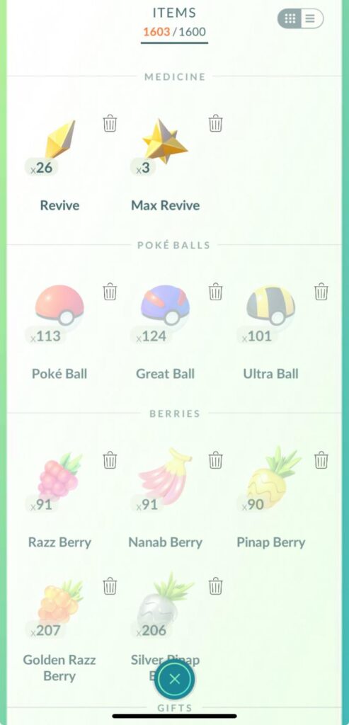 Where are all the Potions?