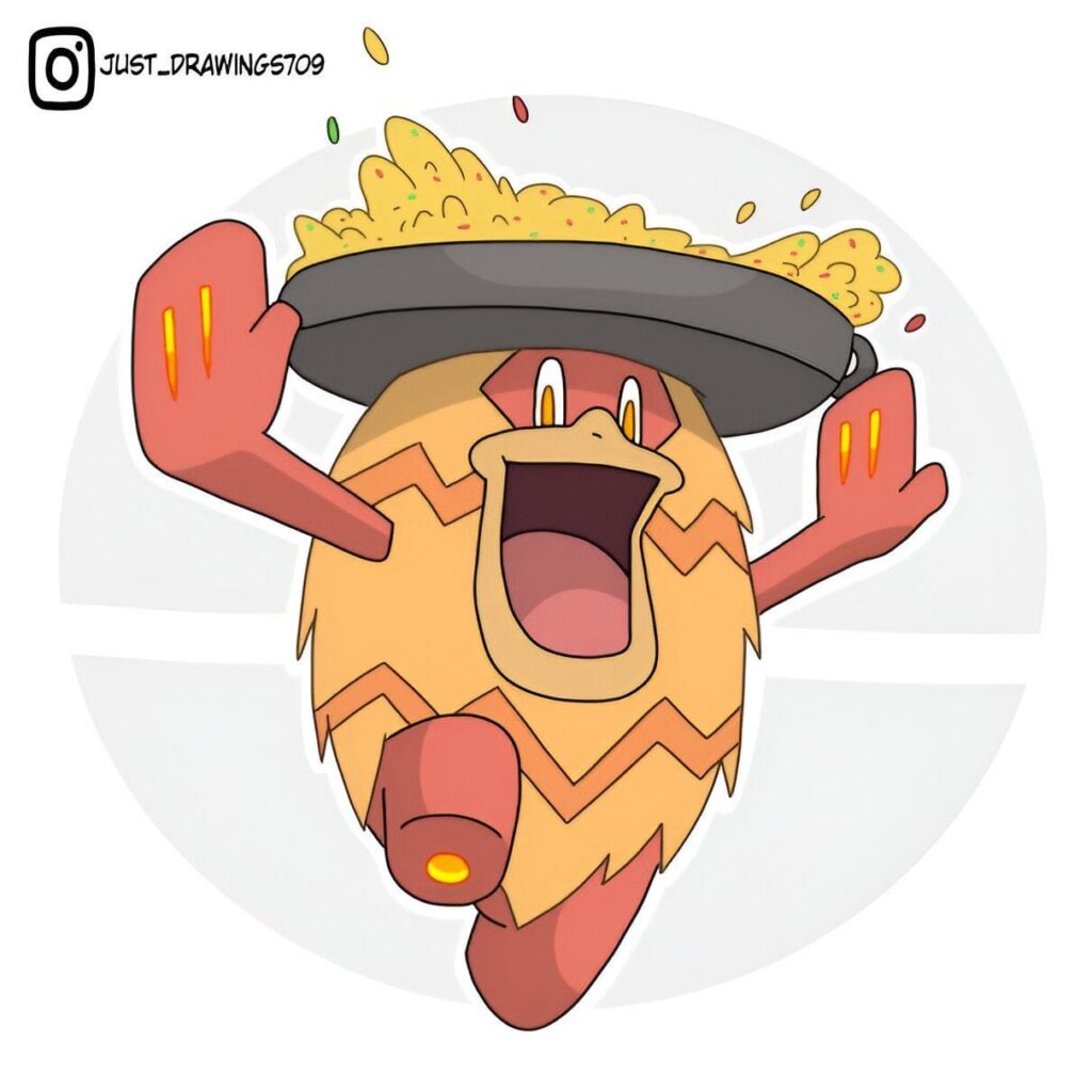 Fire Type Ludicolo