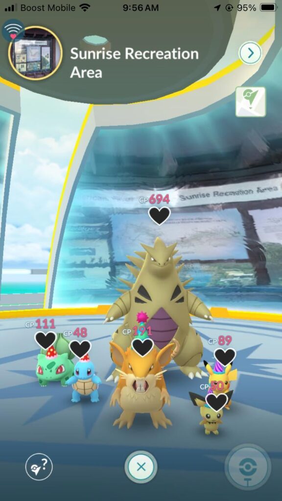 Added my Squirtle to a lonely T-tar. Checked back in to this pleasant surprise!