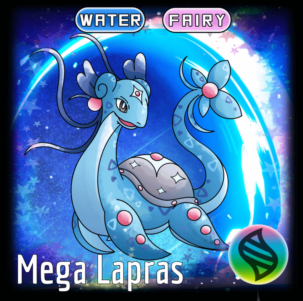 So here's my Mega Lapras..