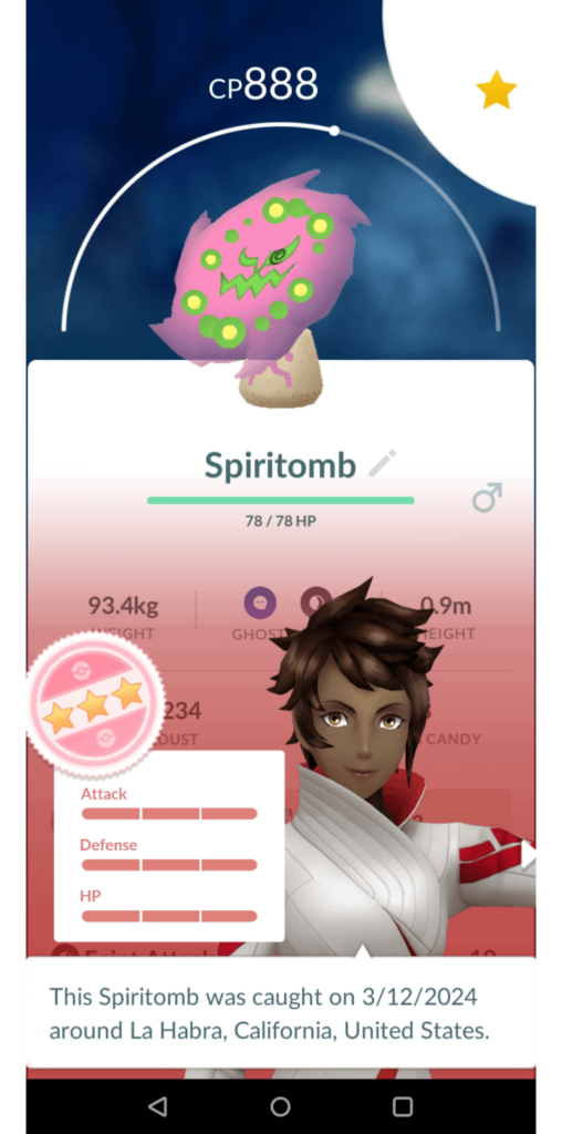 Wicked IV Spiritomb I just got from research, didn't realize it till I checked IVs