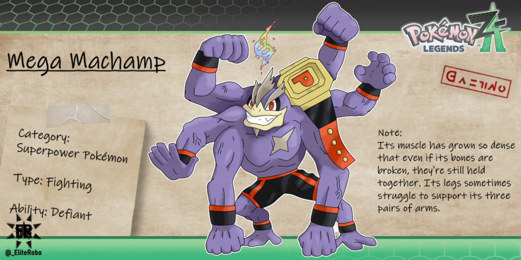 [OC] Mega Machamp