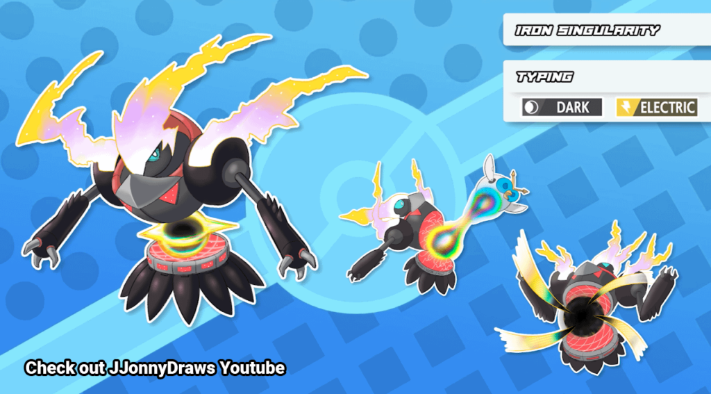 I drew a Paradox Future Darkrai