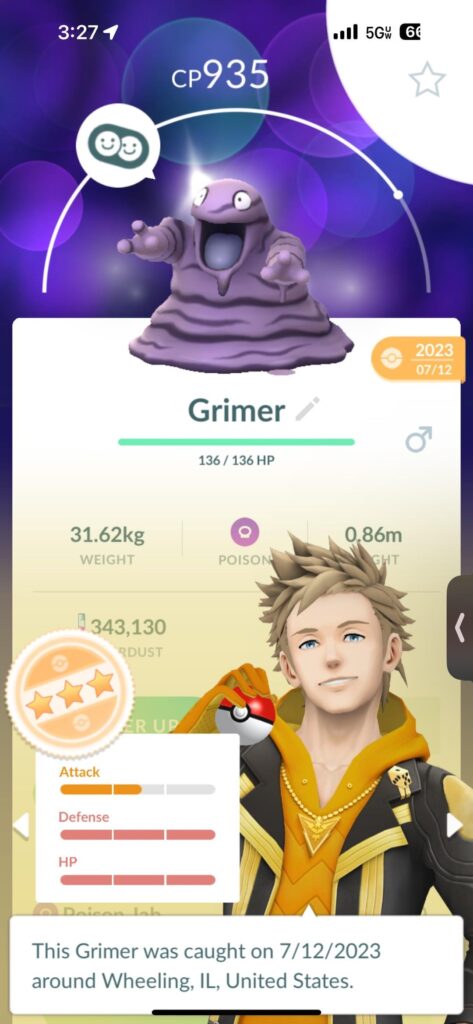 Which Grimer should I evolve?