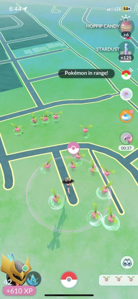 Shout to to hoppip for probably being 75% of my Johto catches.