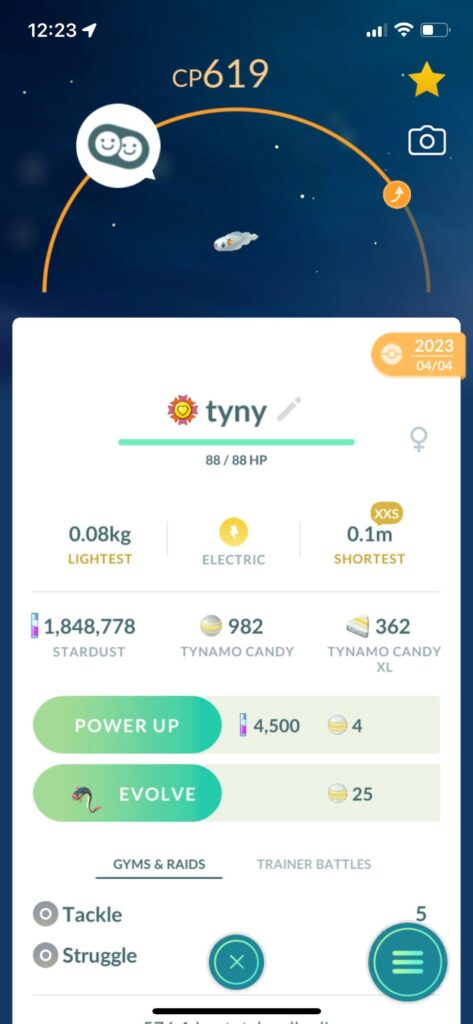 The Tyniest Best Buddy Badge