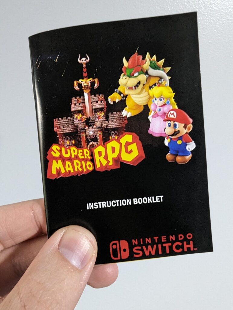 Custom Super Mario RPG Manual