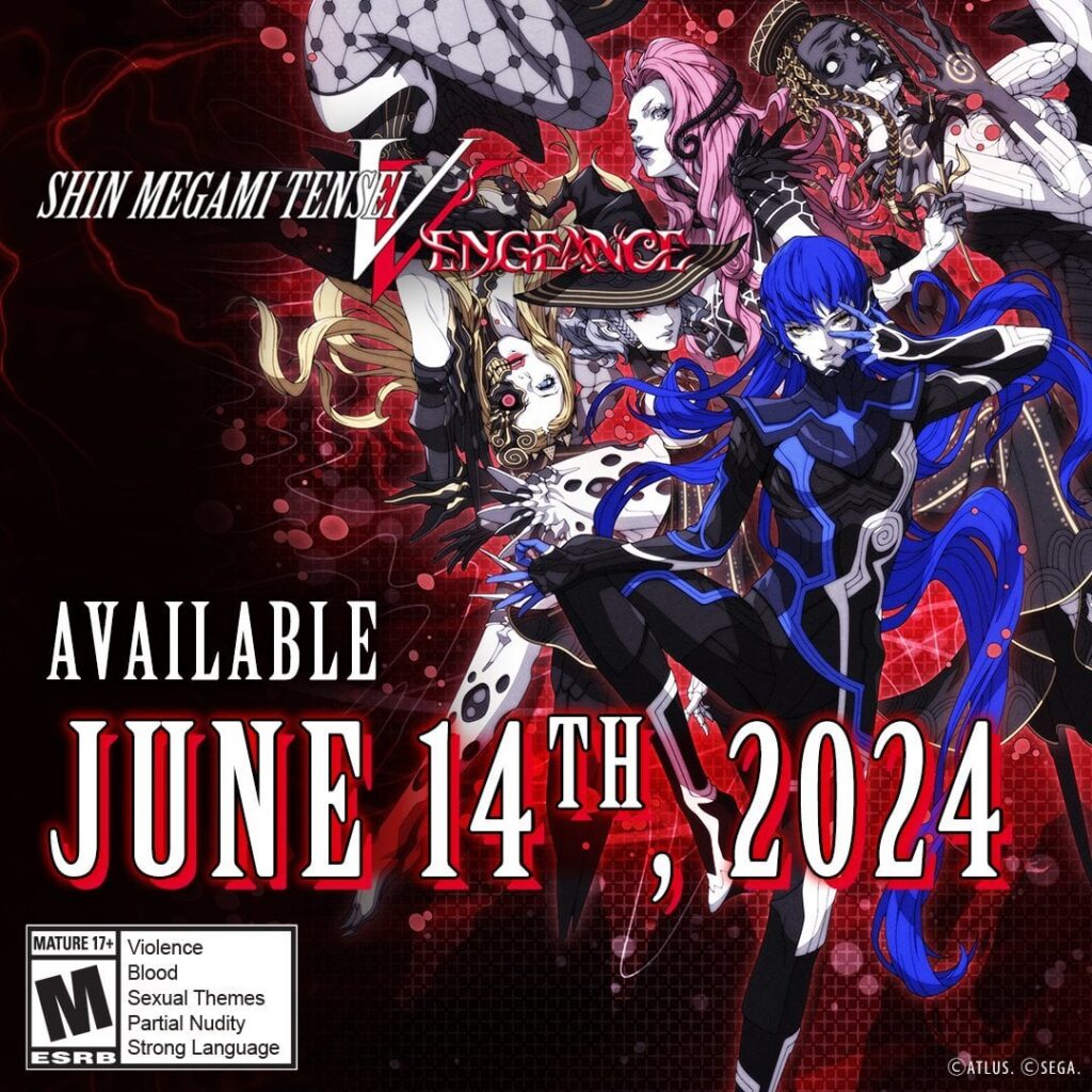 Shin Megami Tensei V: Vengeance is arriving one week earlier! June 14th, 2024