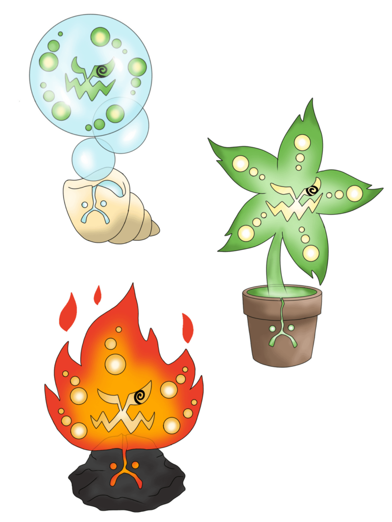 Spiritomb different type
