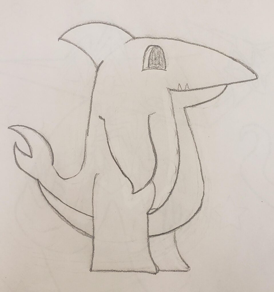 My OC water starter Jawmpy!