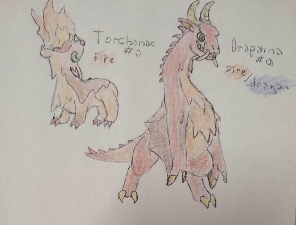 Some cool fire mons