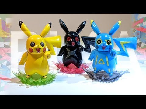 Making Pikachu using technique you most likely havent seen yet