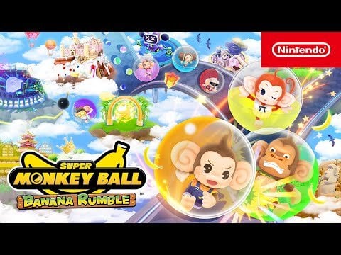 Super Monkey Ball Banana Rumble – The Big Roll Out Trailer (Nintendo Switch)