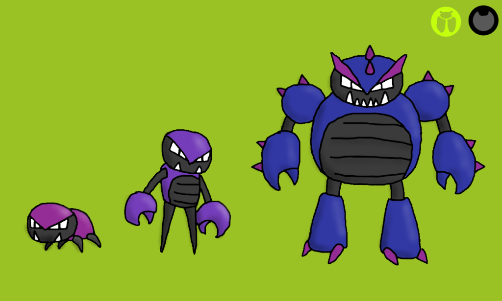i made a bug type pokemon