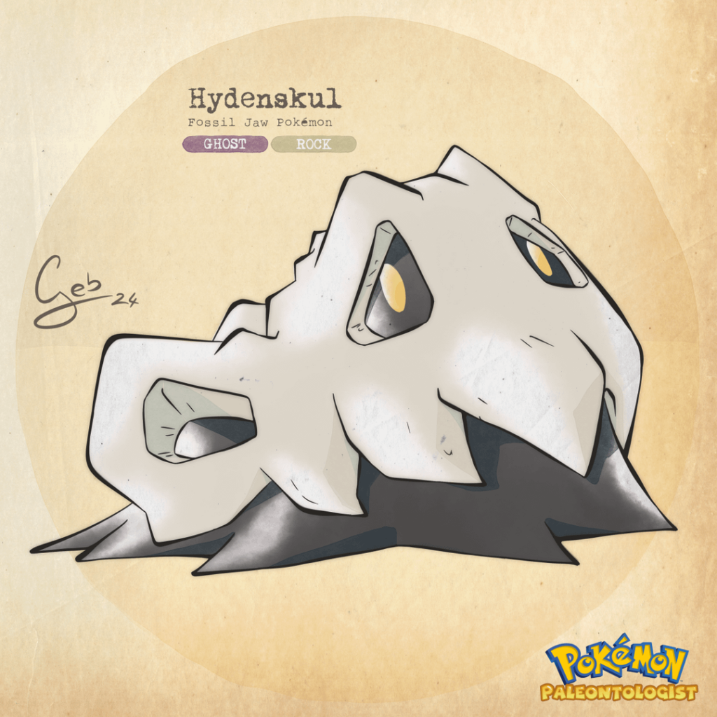 Fossil Ghost Pokémon for my Pokémon Paleontologist project (More in comments)