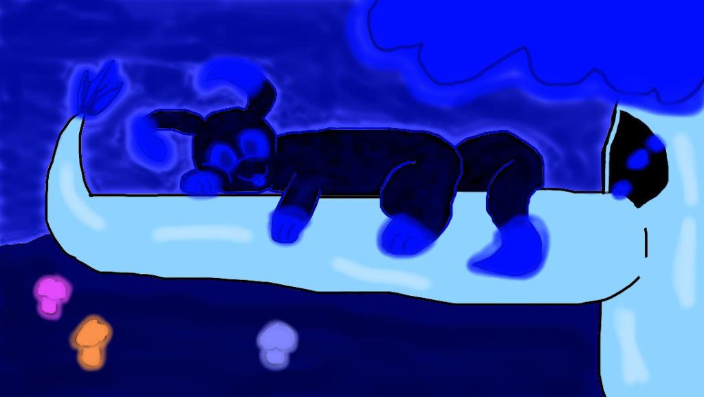 This is an older drawing of the Glowstalker and I think I'll redraw it eventually