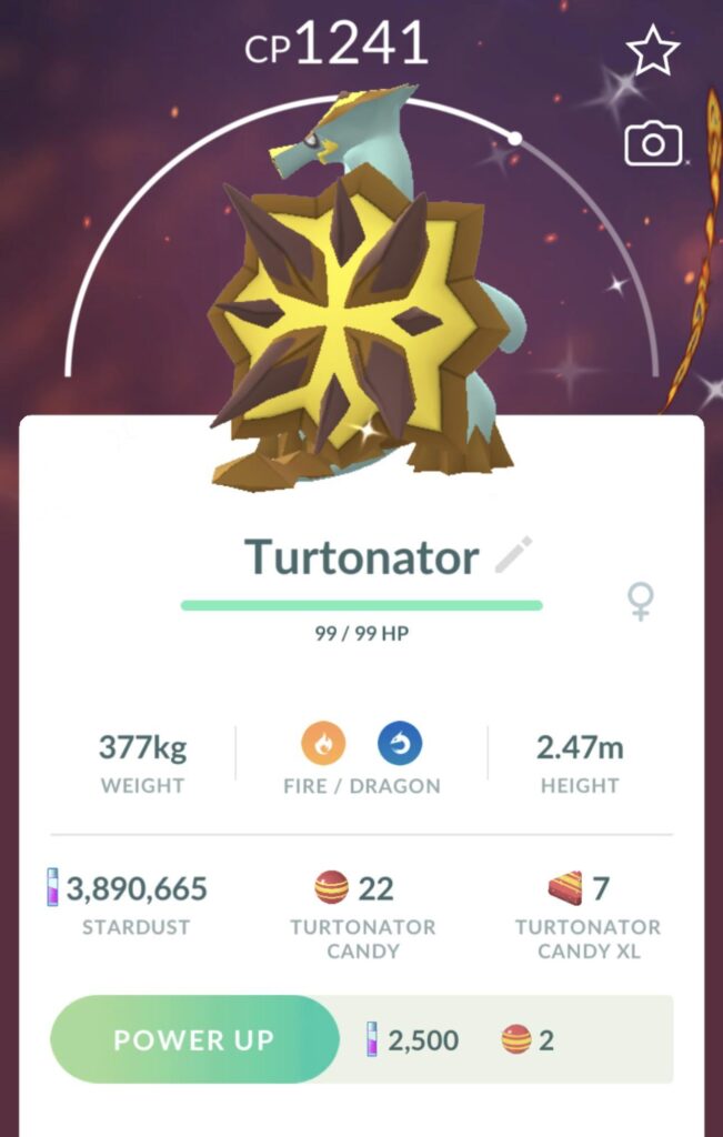 My 1st Turtonator 🐢 ✨
